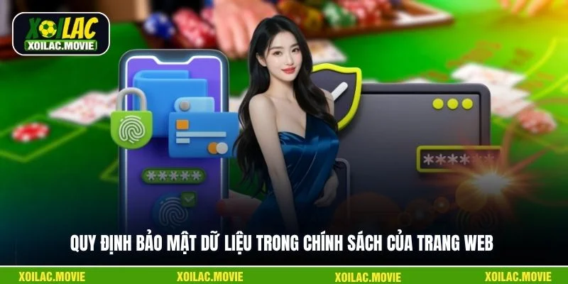 Quy định bảo mật dữ liệu trong chính sách của trang web