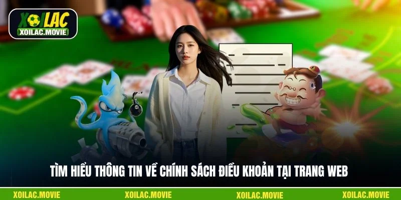 Tìm hiểu thông tin về chính sách điều khoản tại trang web